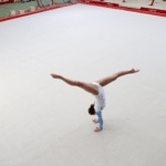 Gymnast Floor Routine