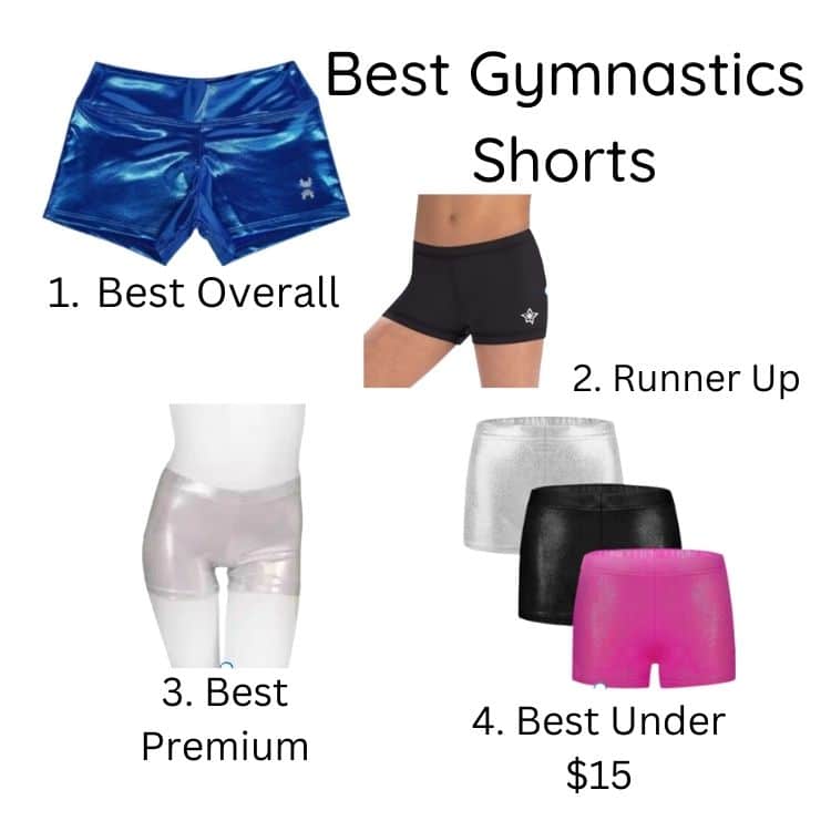 best gymnastics shorts